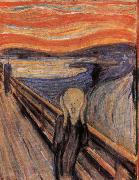 Edvard Munch The scream oil painting on canvas